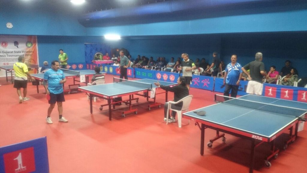 2nd Open Gujarat Veterans Ranking Table Tennis Tournament 2016 Table Tennis Association of